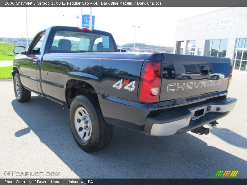 Dark Blue Metallic / Dark Charcoal 2006 Chevrolet Silverado 1500 LS Regular Cab 4x4