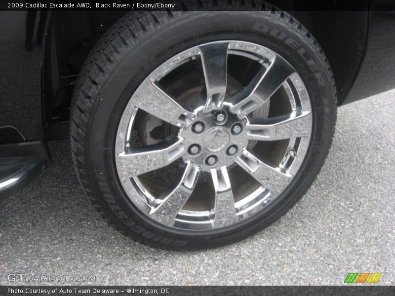 Black Raven / Ebony/Ebony 2009 Cadillac Escalade AWD
