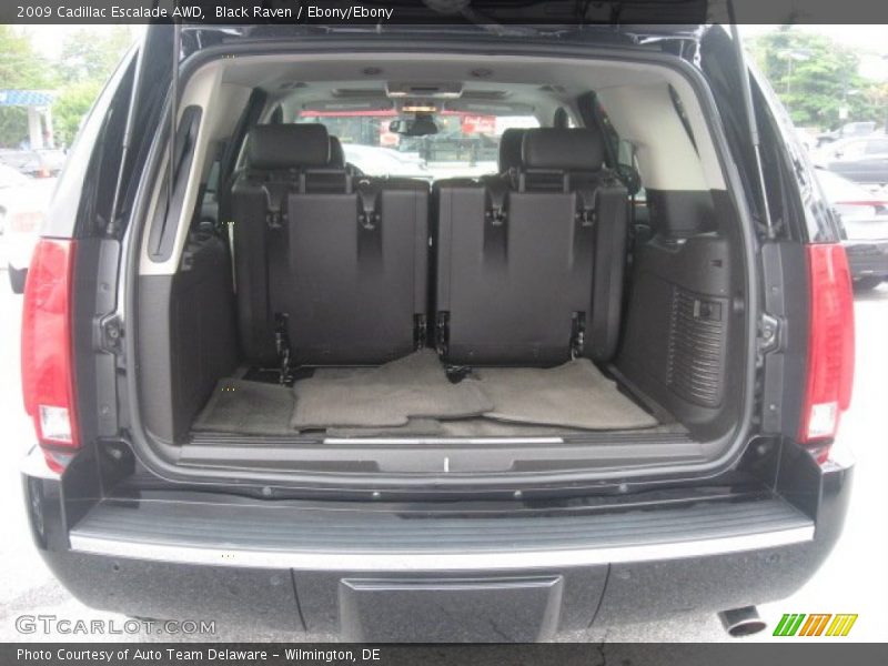 Black Raven / Ebony/Ebony 2009 Cadillac Escalade AWD
