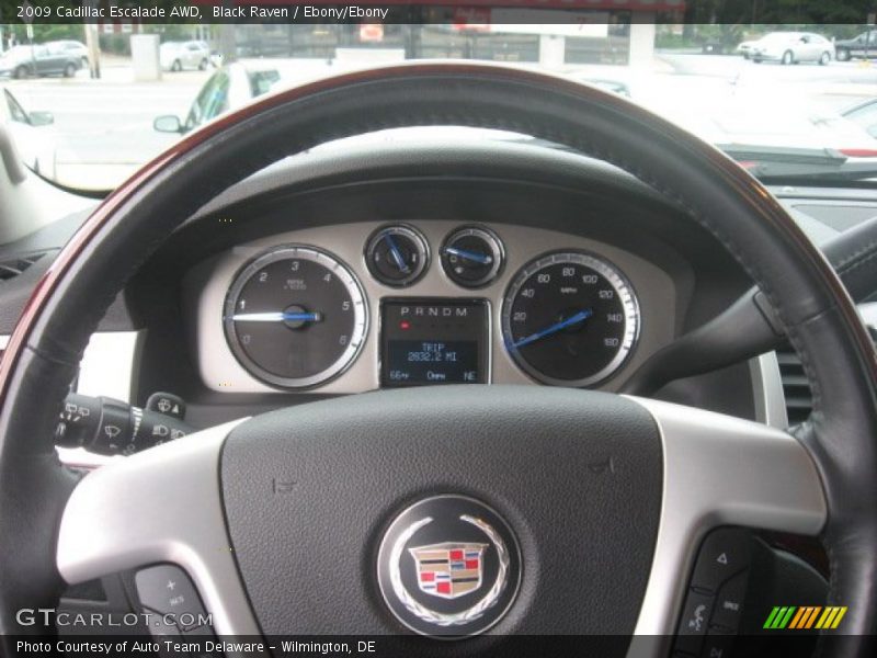 Black Raven / Ebony/Ebony 2009 Cadillac Escalade AWD