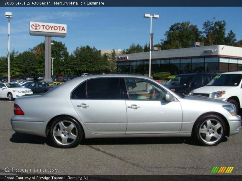 Mercury Metallic / Cashmere 2005 Lexus LS 430 Sedan