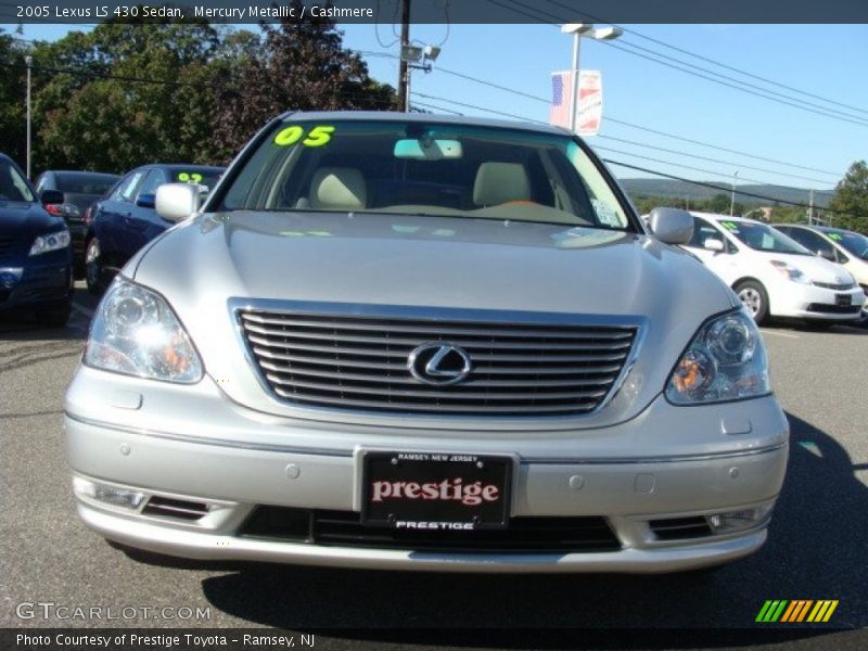Mercury Metallic / Cashmere 2005 Lexus LS 430 Sedan