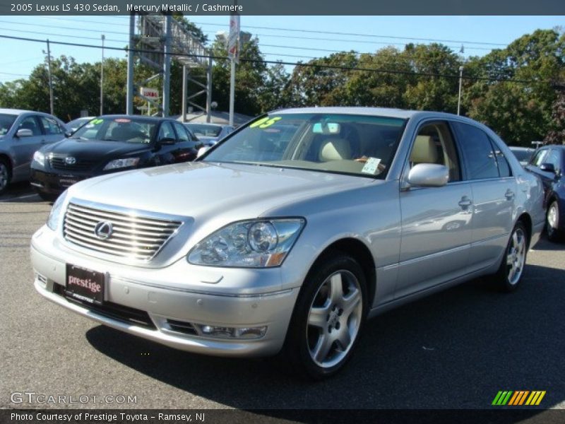 Mercury Metallic / Cashmere 2005 Lexus LS 430 Sedan
