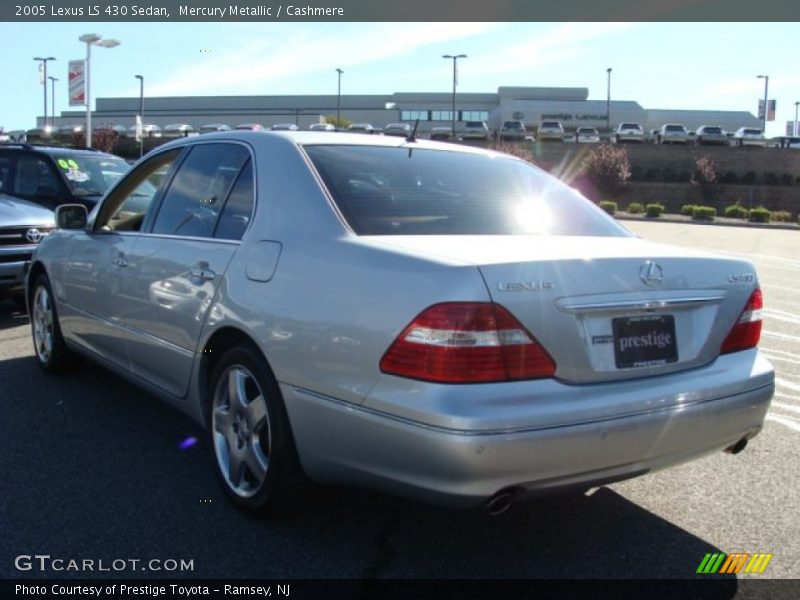 Mercury Metallic / Cashmere 2005 Lexus LS 430 Sedan