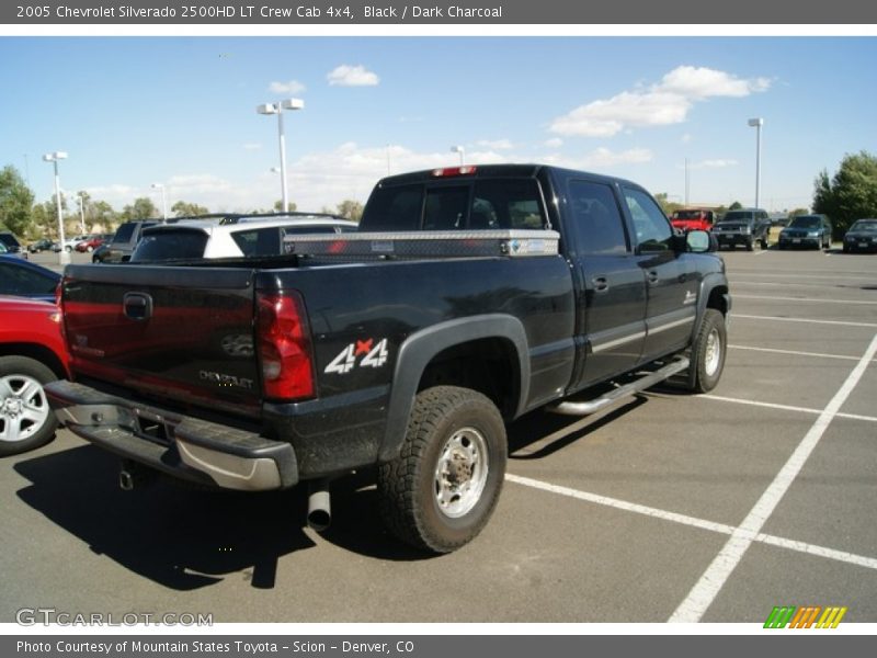 Black / Dark Charcoal 2005 Chevrolet Silverado 2500HD LT Crew Cab 4x4