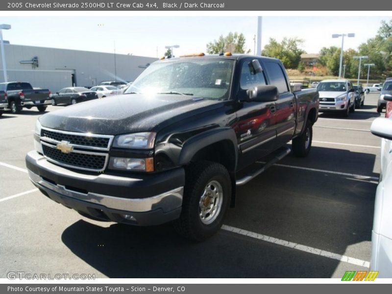 Black / Dark Charcoal 2005 Chevrolet Silverado 2500HD LT Crew Cab 4x4