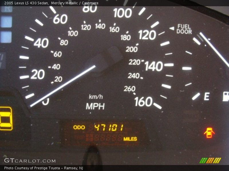 Mercury Metallic / Cashmere 2005 Lexus LS 430 Sedan