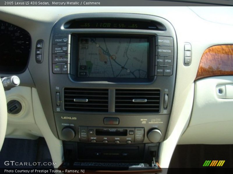 Mercury Metallic / Cashmere 2005 Lexus LS 430 Sedan