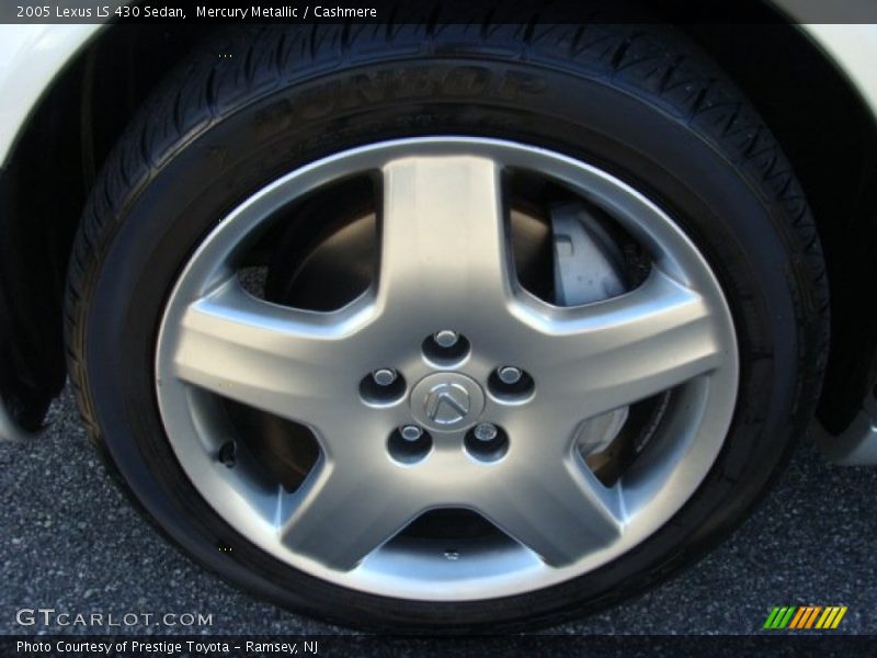 Mercury Metallic / Cashmere 2005 Lexus LS 430 Sedan