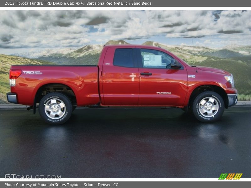  2012 Tundra TRD Double Cab 4x4 Barcelona Red Metallic