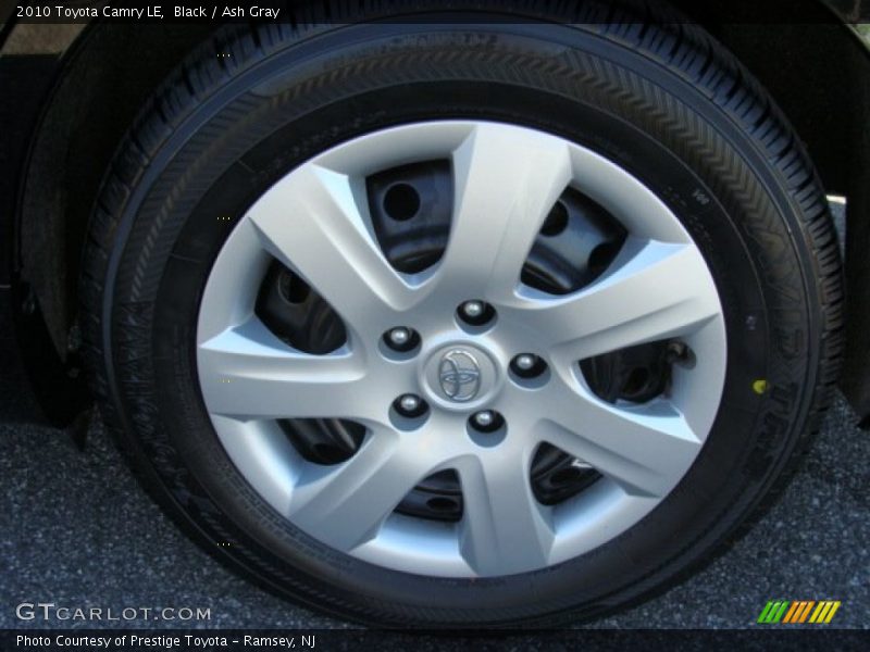 Black / Ash Gray 2010 Toyota Camry LE
