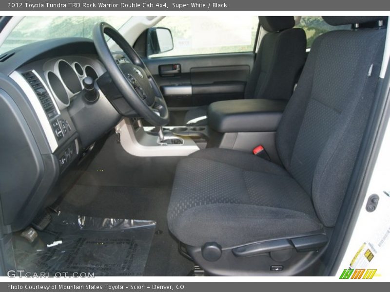 Super White / Black 2012 Toyota Tundra TRD Rock Warrior Double Cab 4x4