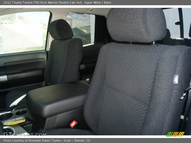 Super White / Black 2012 Toyota Tundra TRD Rock Warrior Double Cab 4x4