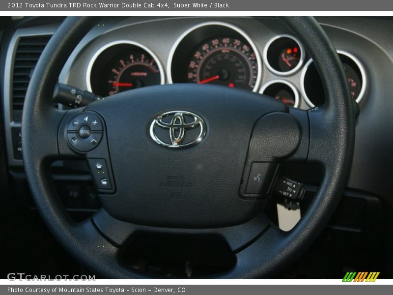  2012 Tundra TRD Rock Warrior Double Cab 4x4 Steering Wheel