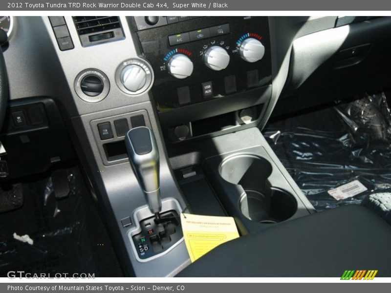 Super White / Black 2012 Toyota Tundra TRD Rock Warrior Double Cab 4x4