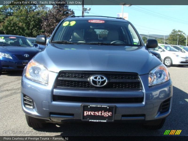 Pacific Blue Metallic / Ash Gray 2009 Toyota RAV4 4WD
