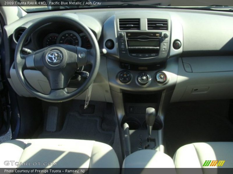 Pacific Blue Metallic / Ash Gray 2009 Toyota RAV4 4WD