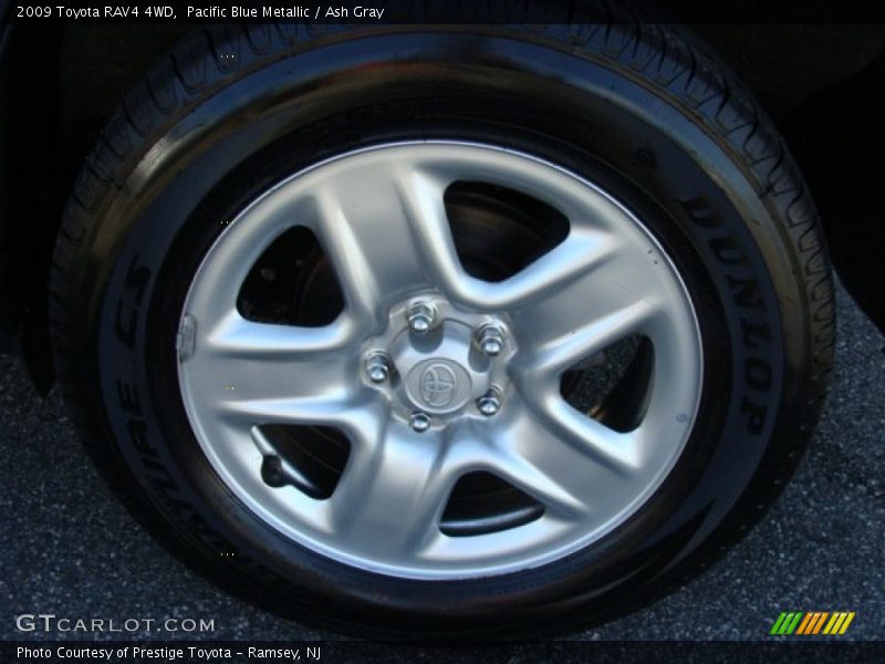 Pacific Blue Metallic / Ash Gray 2009 Toyota RAV4 4WD