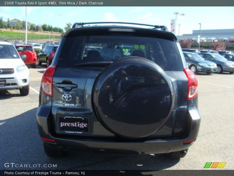 Flint Mica / Dark Charcoal 2008 Toyota RAV4 Sport 4WD