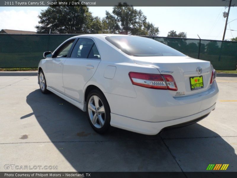  2011 Camry SE Super White