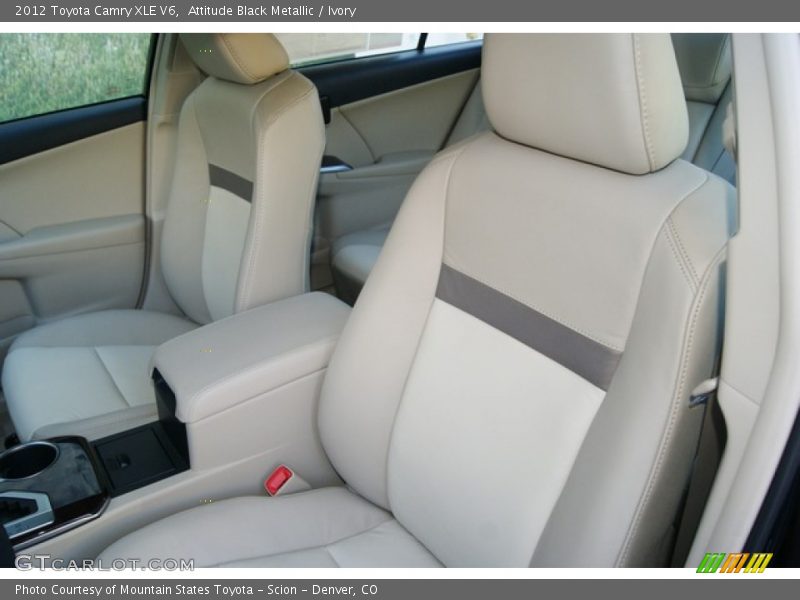 Attitude Black Metallic / Ivory 2012 Toyota Camry XLE V6