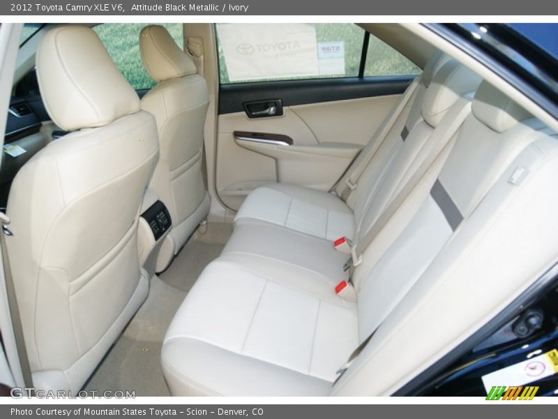  2012 Camry XLE V6 Ivory Interior