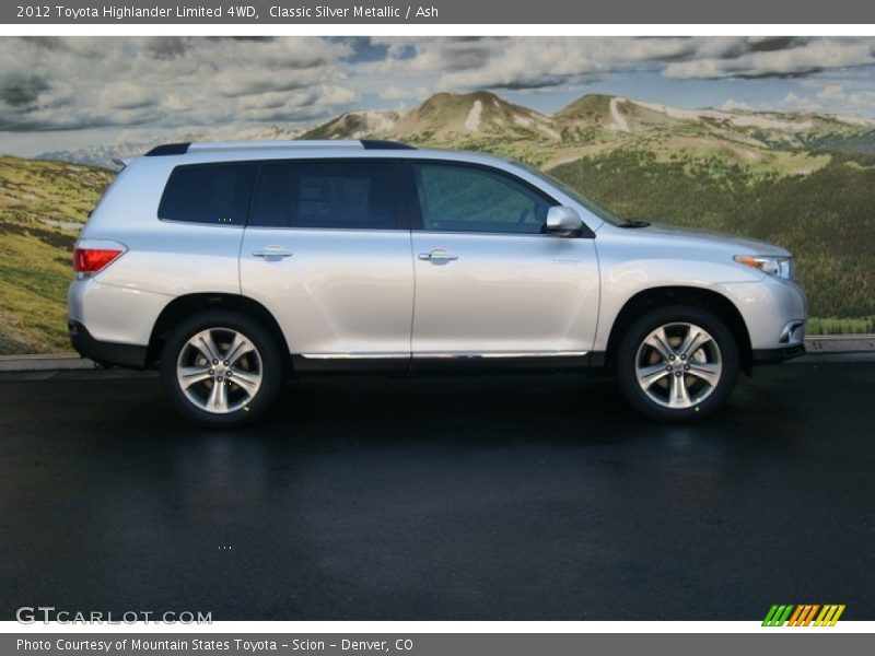  2012 Highlander Limited 4WD Classic Silver Metallic