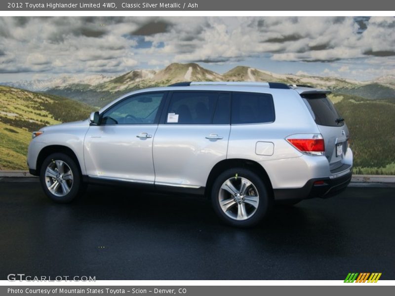 Classic Silver Metallic / Ash 2012 Toyota Highlander Limited 4WD