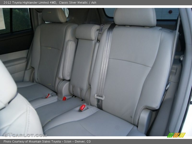 Classic Silver Metallic / Ash 2012 Toyota Highlander Limited 4WD