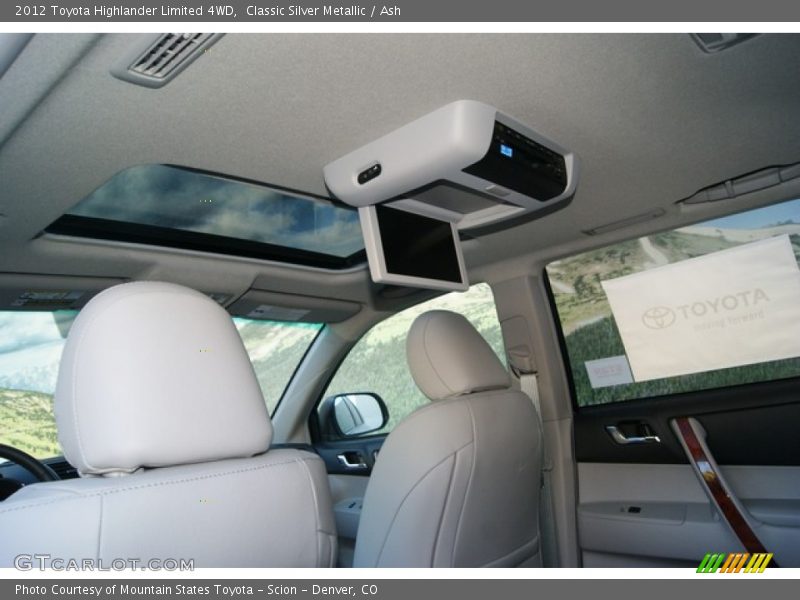 Classic Silver Metallic / Ash 2012 Toyota Highlander Limited 4WD