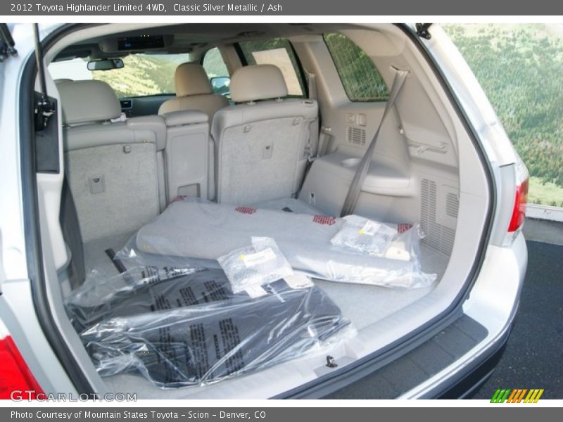 Classic Silver Metallic / Ash 2012 Toyota Highlander Limited 4WD