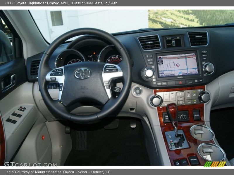 Classic Silver Metallic / Ash 2012 Toyota Highlander Limited 4WD