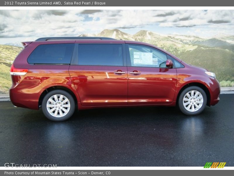  2012 Sienna Limited AWD Salsa Red Pearl