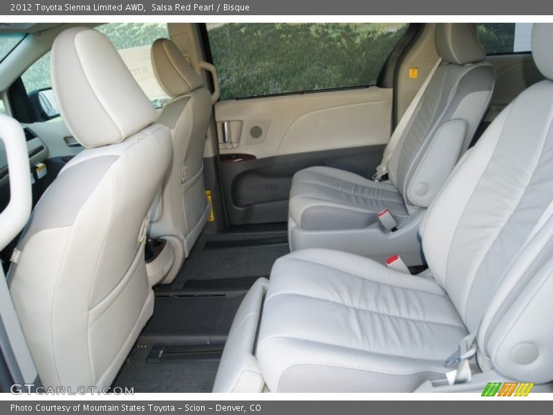  2012 Sienna Limited AWD Bisque Interior