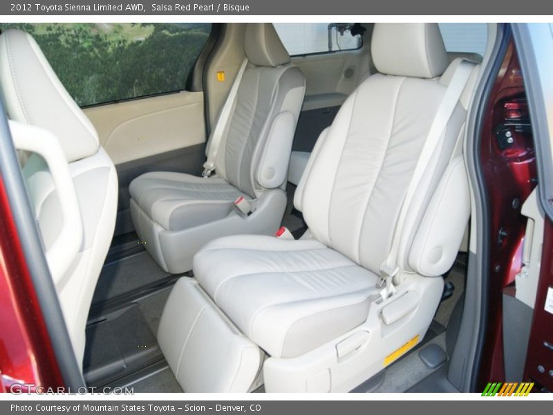  2012 Sienna Limited AWD Bisque Interior