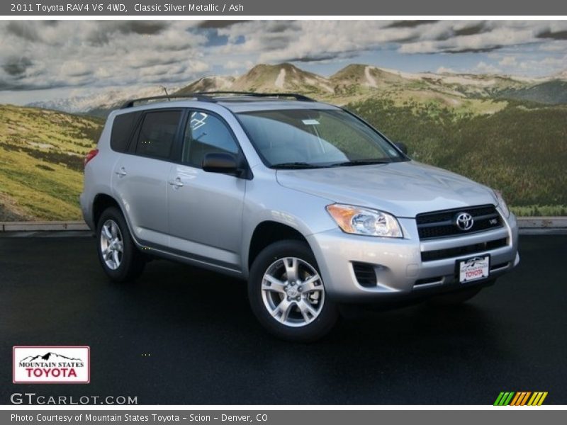 Classic Silver Metallic / Ash 2011 Toyota RAV4 V6 4WD
