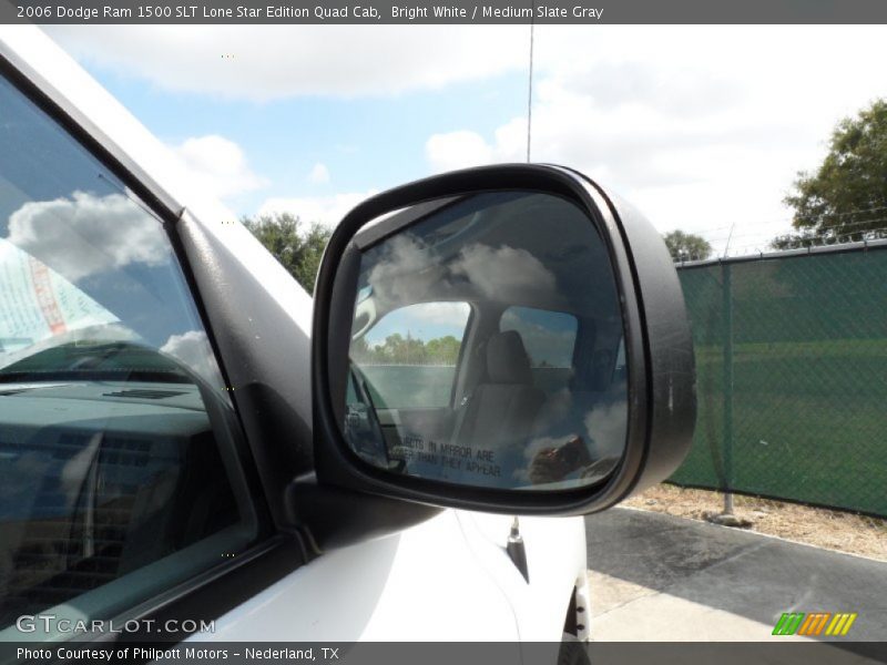 Bright White / Medium Slate Gray 2006 Dodge Ram 1500 SLT Lone Star Edition Quad Cab