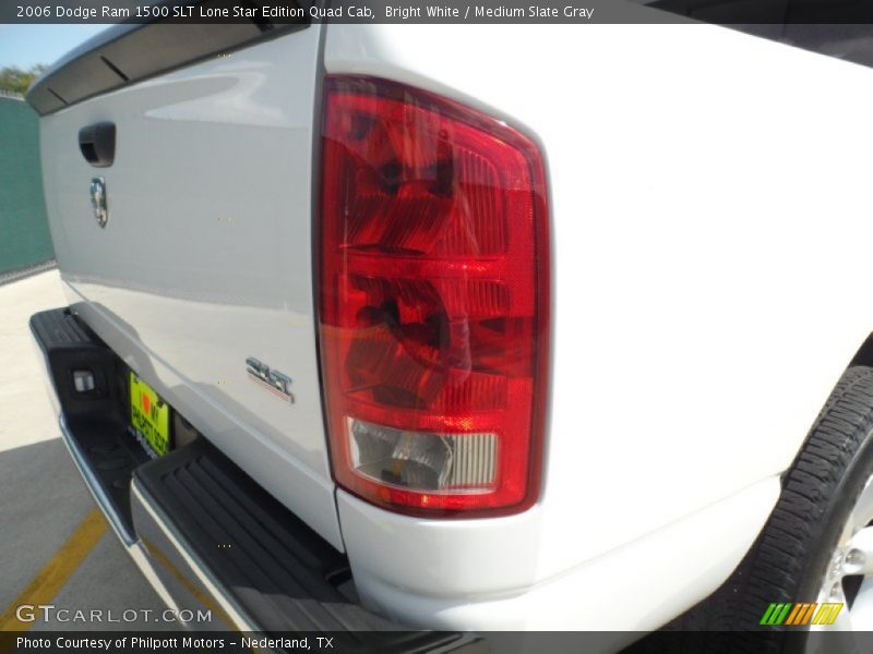 Bright White / Medium Slate Gray 2006 Dodge Ram 1500 SLT Lone Star Edition Quad Cab