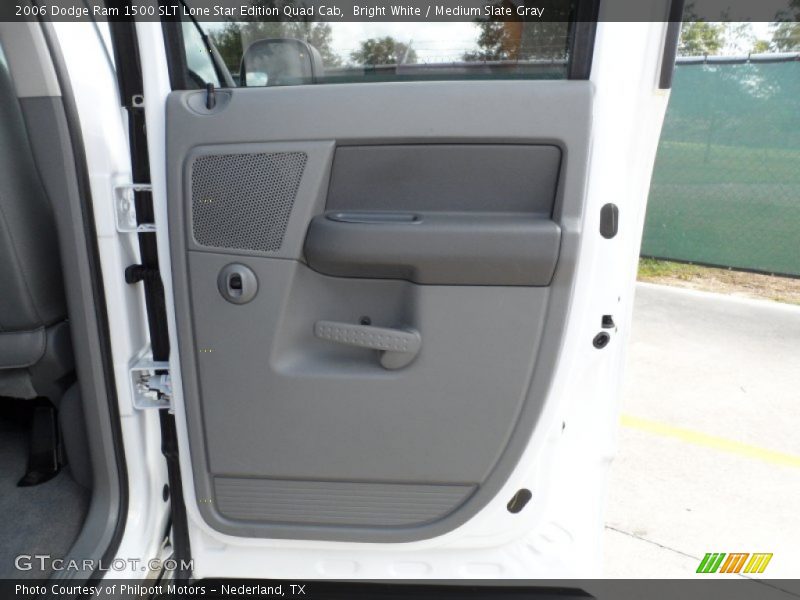 Bright White / Medium Slate Gray 2006 Dodge Ram 1500 SLT Lone Star Edition Quad Cab