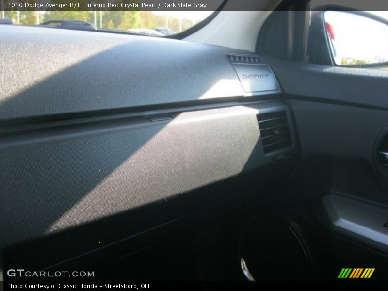 Inferno Red Crystal Pearl / Dark Slate Gray 2010 Dodge Avenger R/T