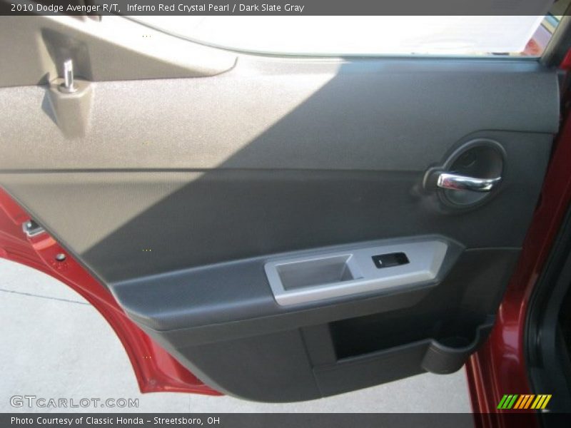 Inferno Red Crystal Pearl / Dark Slate Gray 2010 Dodge Avenger R/T