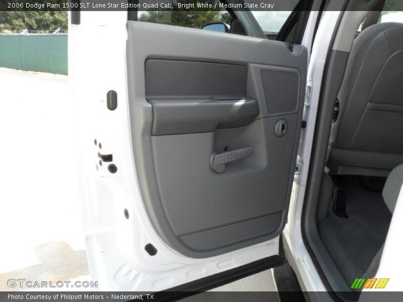Bright White / Medium Slate Gray 2006 Dodge Ram 1500 SLT Lone Star Edition Quad Cab