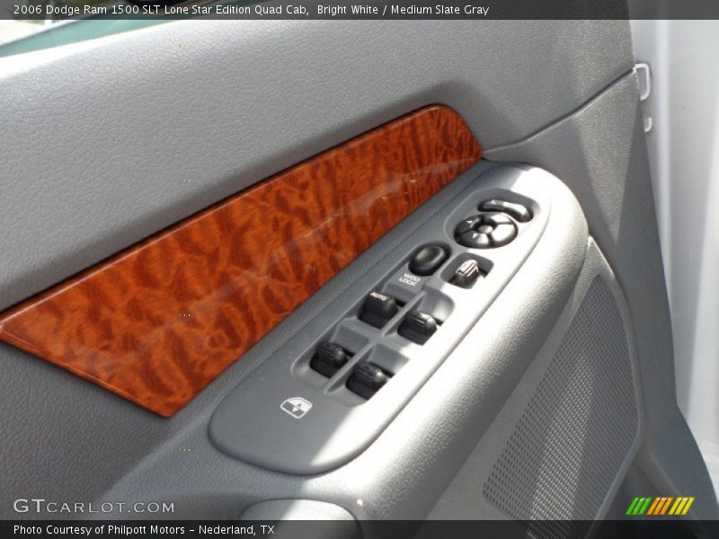 Bright White / Medium Slate Gray 2006 Dodge Ram 1500 SLT Lone Star Edition Quad Cab