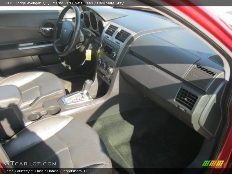 Inferno Red Crystal Pearl / Dark Slate Gray 2010 Dodge Avenger R/T