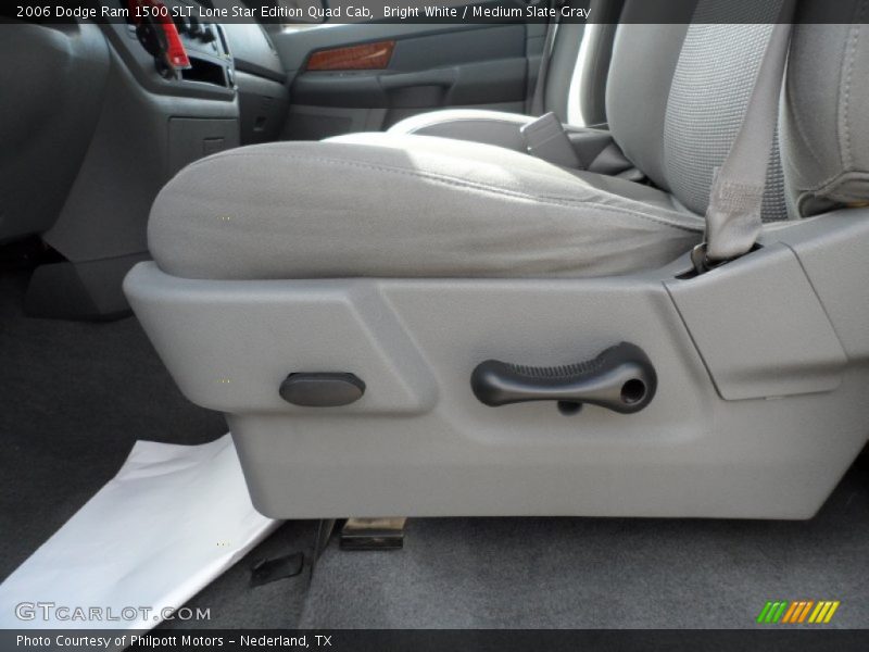 Bright White / Medium Slate Gray 2006 Dodge Ram 1500 SLT Lone Star Edition Quad Cab