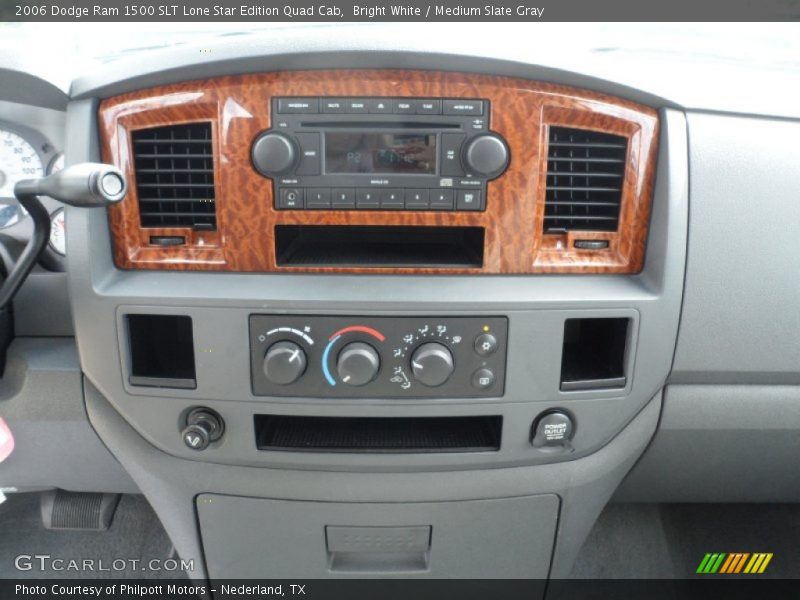 Bright White / Medium Slate Gray 2006 Dodge Ram 1500 SLT Lone Star Edition Quad Cab