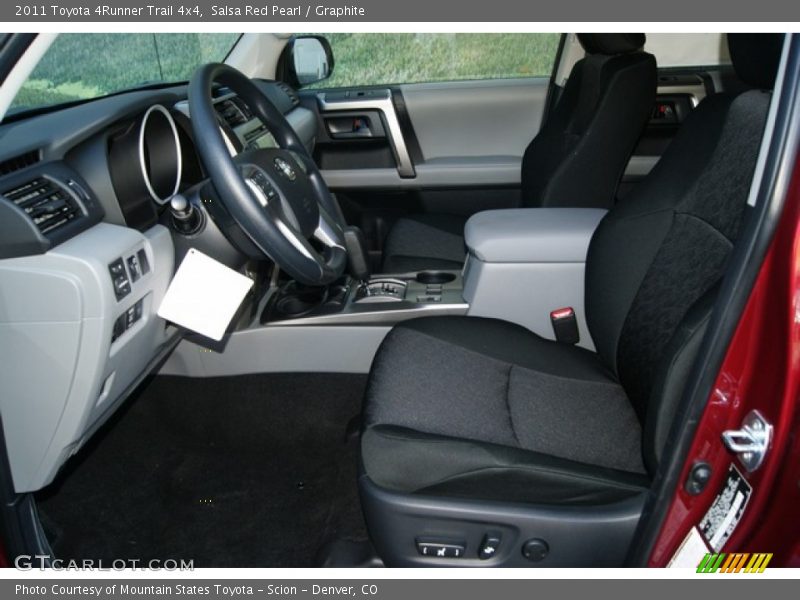 Salsa Red Pearl / Graphite 2011 Toyota 4Runner Trail 4x4