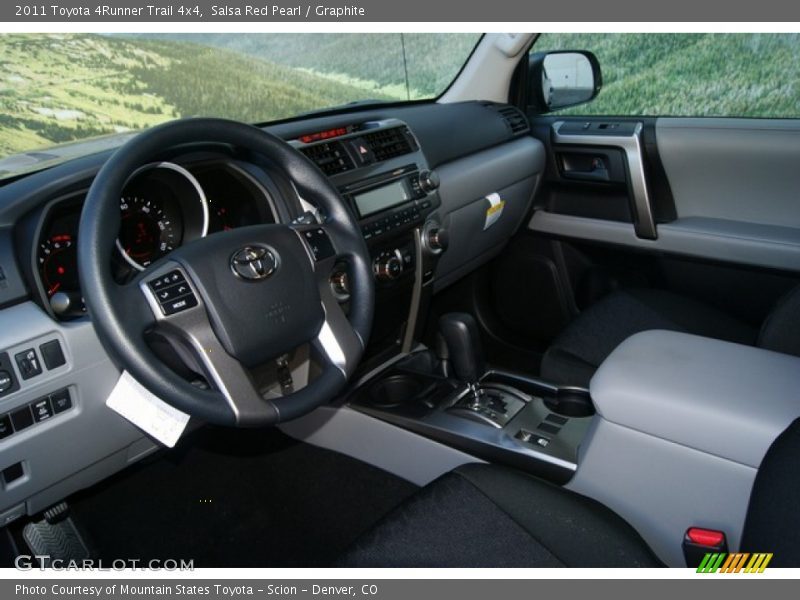 Salsa Red Pearl / Graphite 2011 Toyota 4Runner Trail 4x4