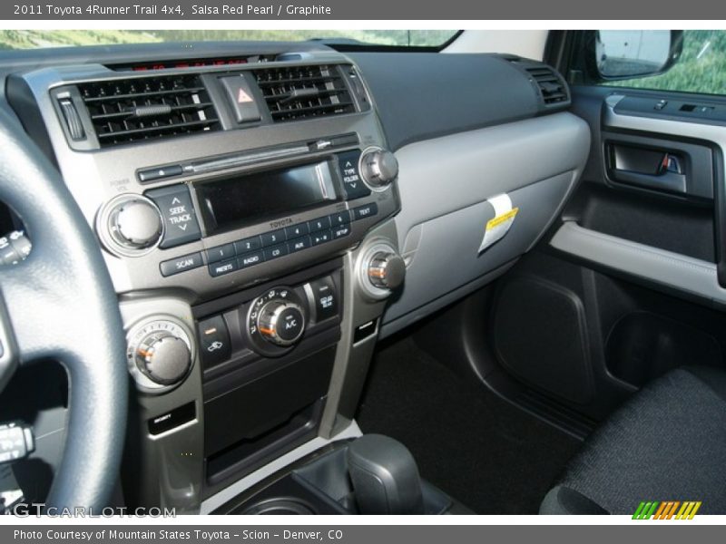 Salsa Red Pearl / Graphite 2011 Toyota 4Runner Trail 4x4