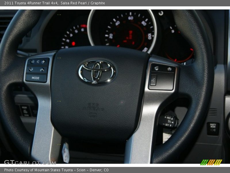 Salsa Red Pearl / Graphite 2011 Toyota 4Runner Trail 4x4